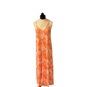 Long straps t shirt dress womens size M